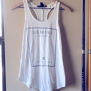Gemini Flowy Racerback Tank